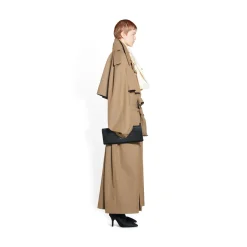 Trench Oversize da Donna in Beige