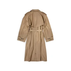 Trench Oversize da Donna in Beige