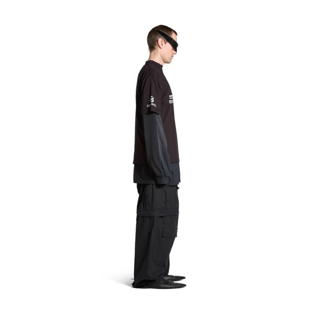 T-shirt Ai Generated Medium Fit in Nero