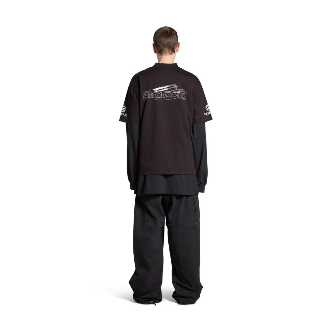 T-shirt Ai Generated Medium Fit in Nero