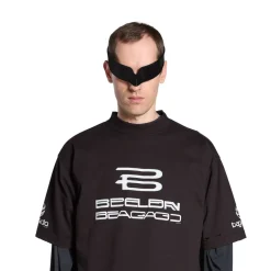 T-shirt Ai Generated Medium Fit in Nero