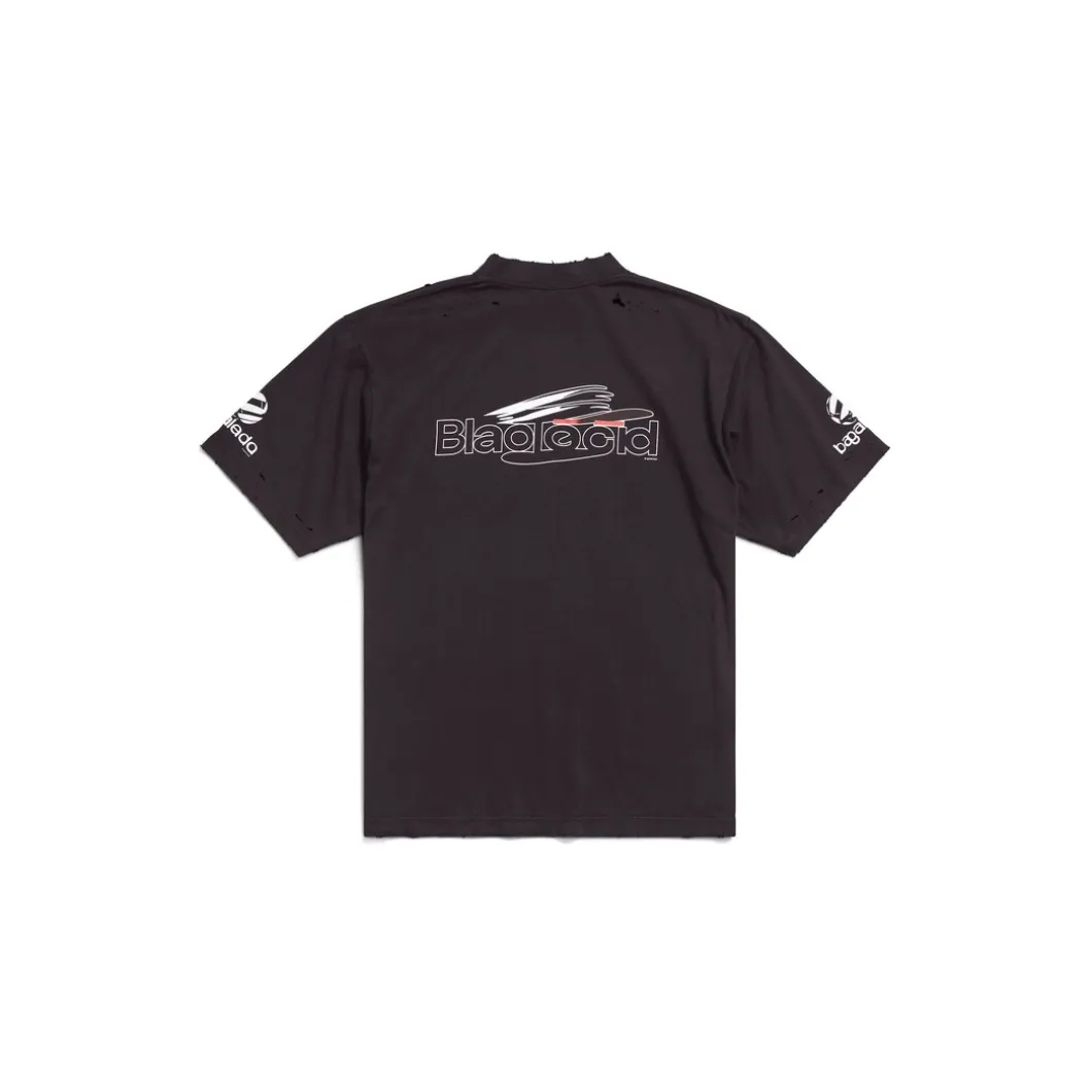 T-shirt Ai Generated Medium Fit in Nero