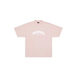 T-shirt Back Flip Medium Fit in Rosa Chiaro