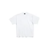 T-shirt Balenciaga Hand-drawn Medium Fit da Donna in Bianco