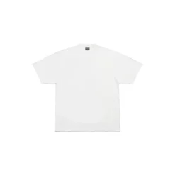 T-shirt Balenciaga Medium Fit in Bianco
