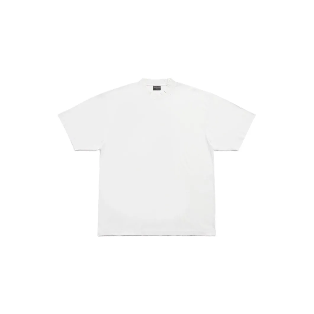 T-shirt Balenciaga Medium Fit in Bianco