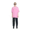 T-shirt Caps Boxy Fit in Rosa