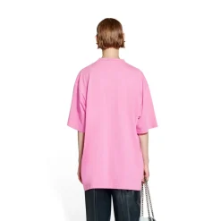 T-shirt Caps Boxy Fit in Rosa