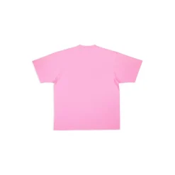T-shirt Caps Boxy Fit in Rosa