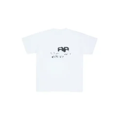T-shirt Hand-drawn Bb Icon Medium Fit in Bianco