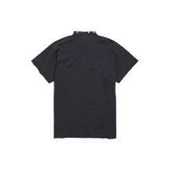 T-shirt Pierced Oversize in Nero