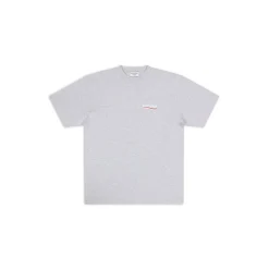 T-shirt Political Campaign Large Fit da Donna in Grigio