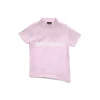 T-shirt Shrunk Gothic Type Bodycon Fit da Donna in Rosa Chiaro
