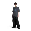 T-shirt Surfer Medium Fit in Nero/blu