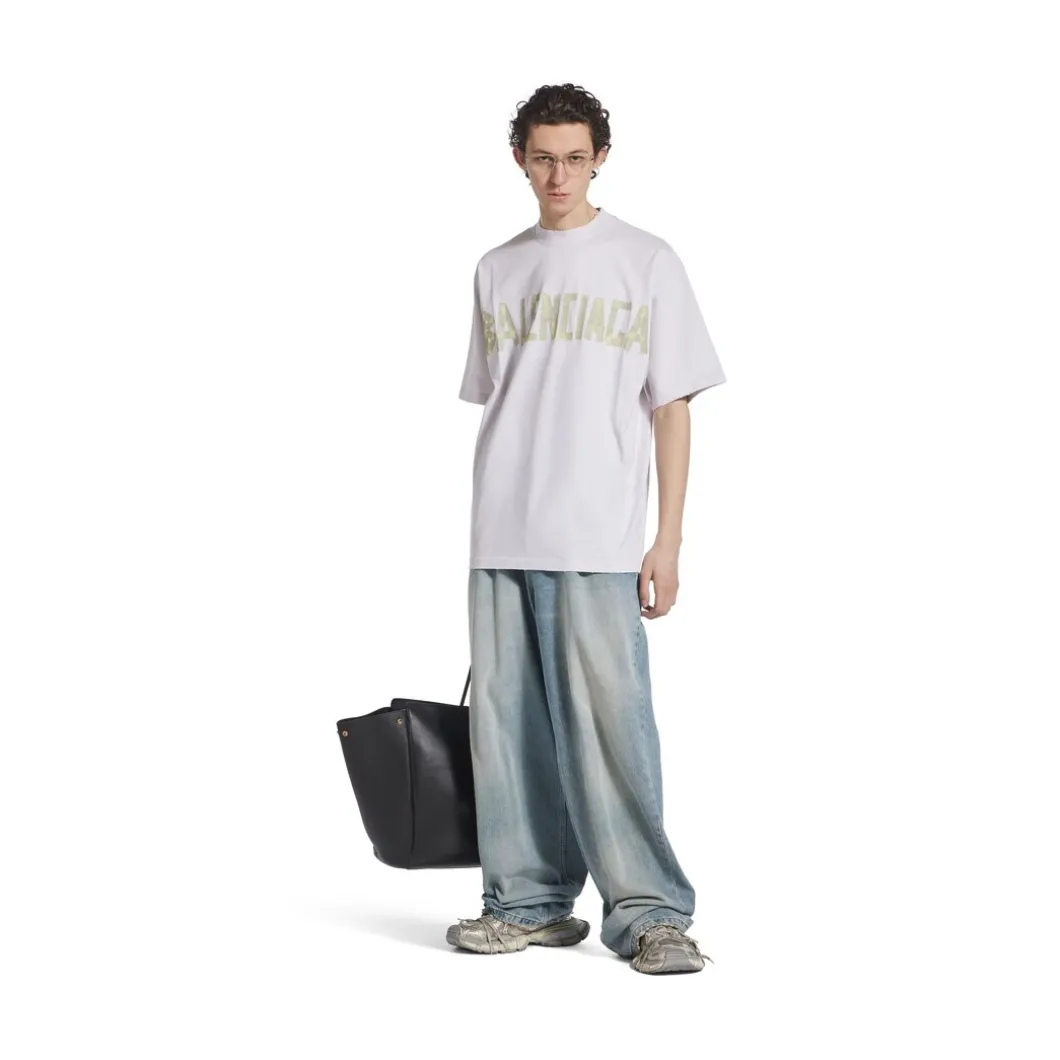 T-shirt Tape Type Medium Fit in Bianco