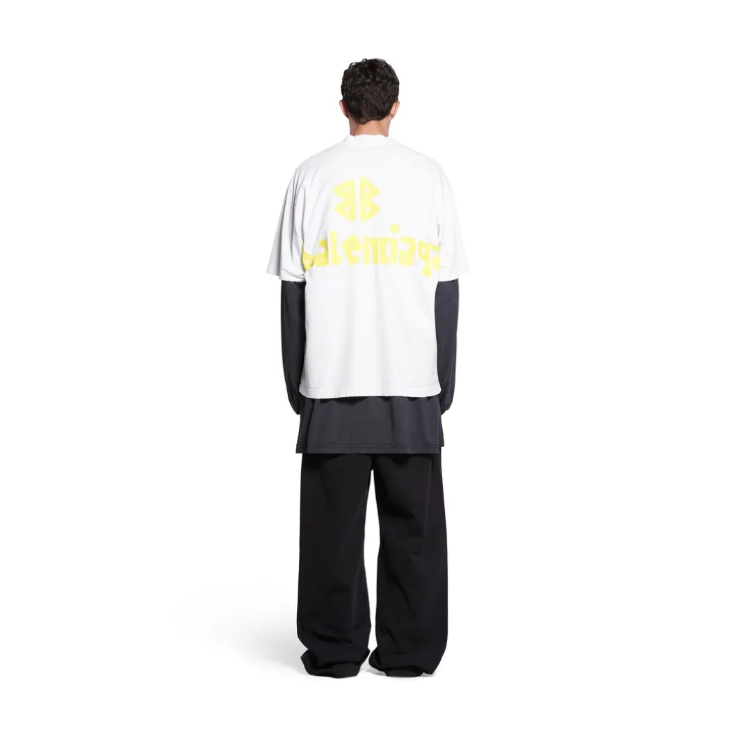 T-shirt Tape Type Medium Fit in Bianco