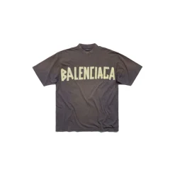 T-shirt Tape Type Medium Fit in Grigio Scuro
