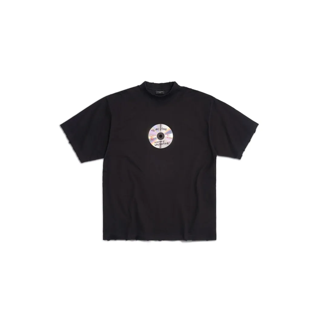T-shirt To My Love Medium Fit in Nero