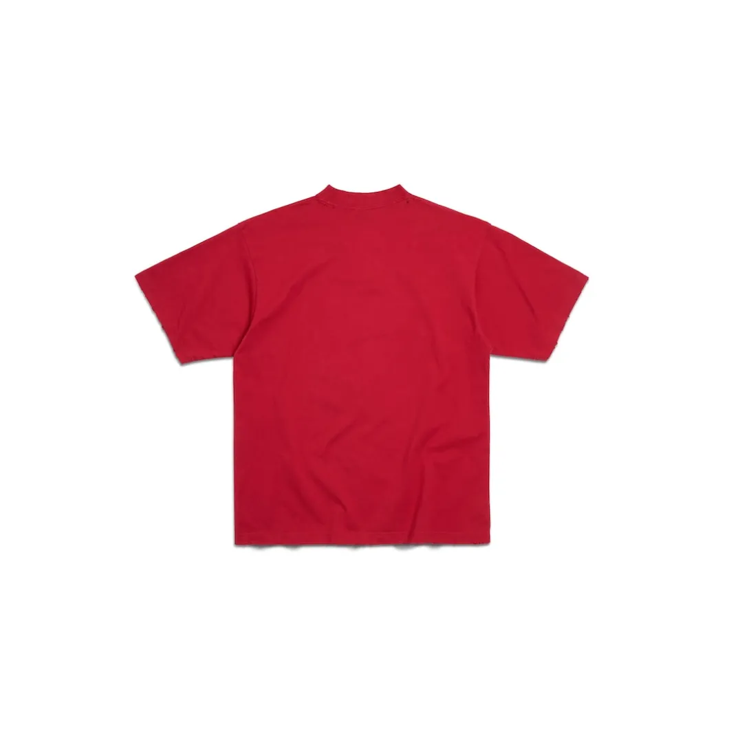 T-shirt To My Love Medium Fit in Rosso