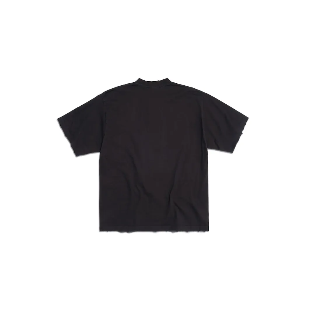 T-shirt To My Love Medium Fit in Nero