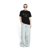 T-shirt Wfp Medium Fit da Donna in Nero