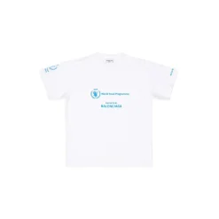 T-shirt Wfp Medium Fit da Donna in Bianco