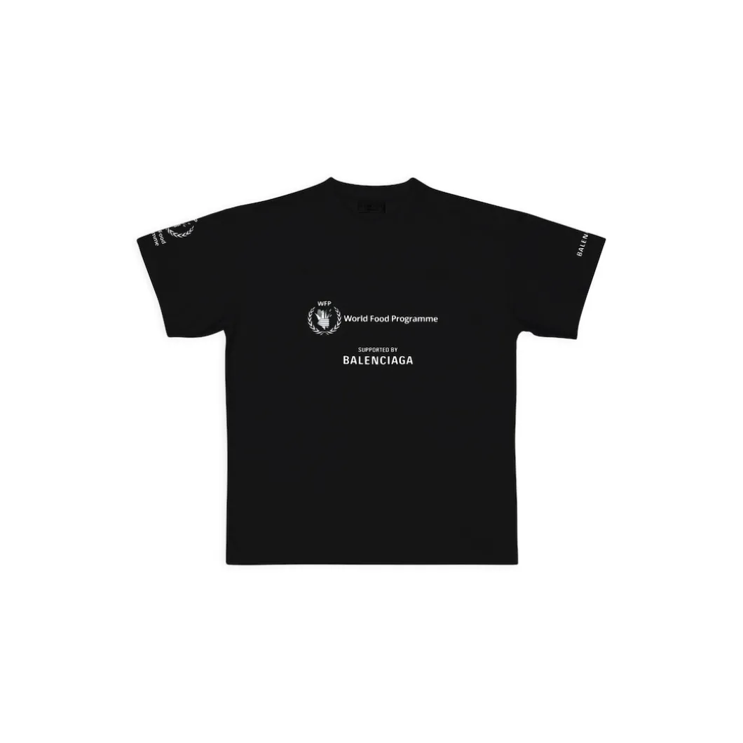 T-shirt Wfp Medium Fit da Donna in Nero