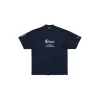 T-shirt Wfp Medium Fit in Blu Scuro/bianco