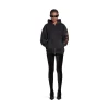Zip-up Hoodie Heavy Metal Small Fit in Nero D&eacute;lav&eacute;