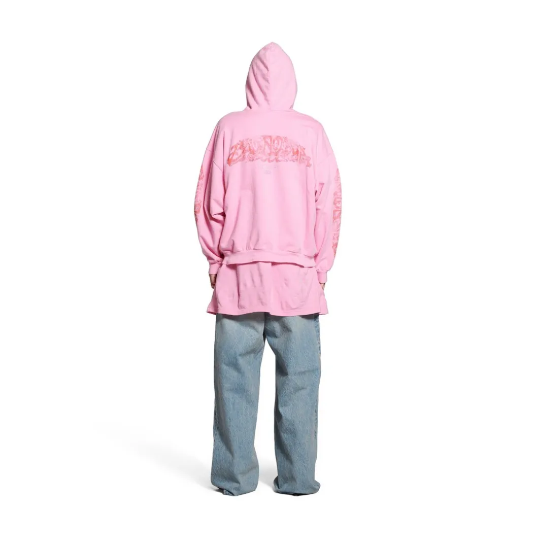 Zip-up Hoodie Offshore Medium Fit in Rosa