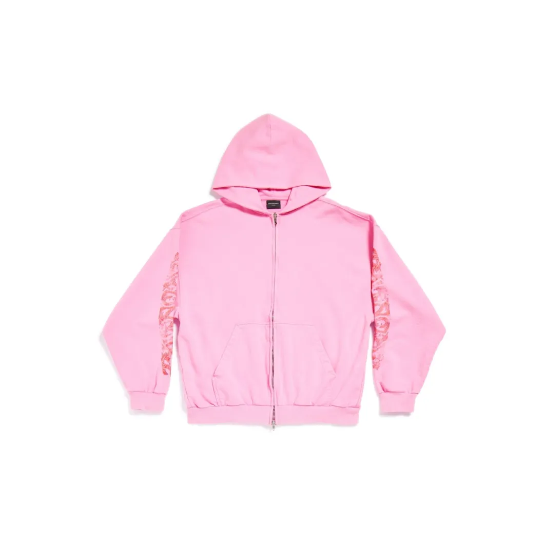 Zip-up Hoodie Offshore Medium Fit in Rosa